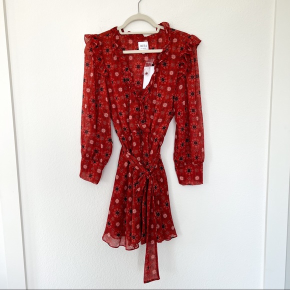 Anthropologie MISA Los Angeles Veruka Dress in Maravi Dots - Picture 8 of 12